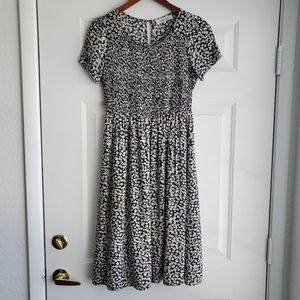 Brass & Roe By Called To Surf Women's Size M Floral Fit & Flare Dress